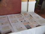 Ron Burns philatelica display