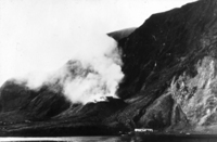 The Volcano - still smoking