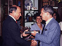 John get his "plaque"