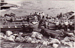 Unloading - photo by R Svensson in 1963?